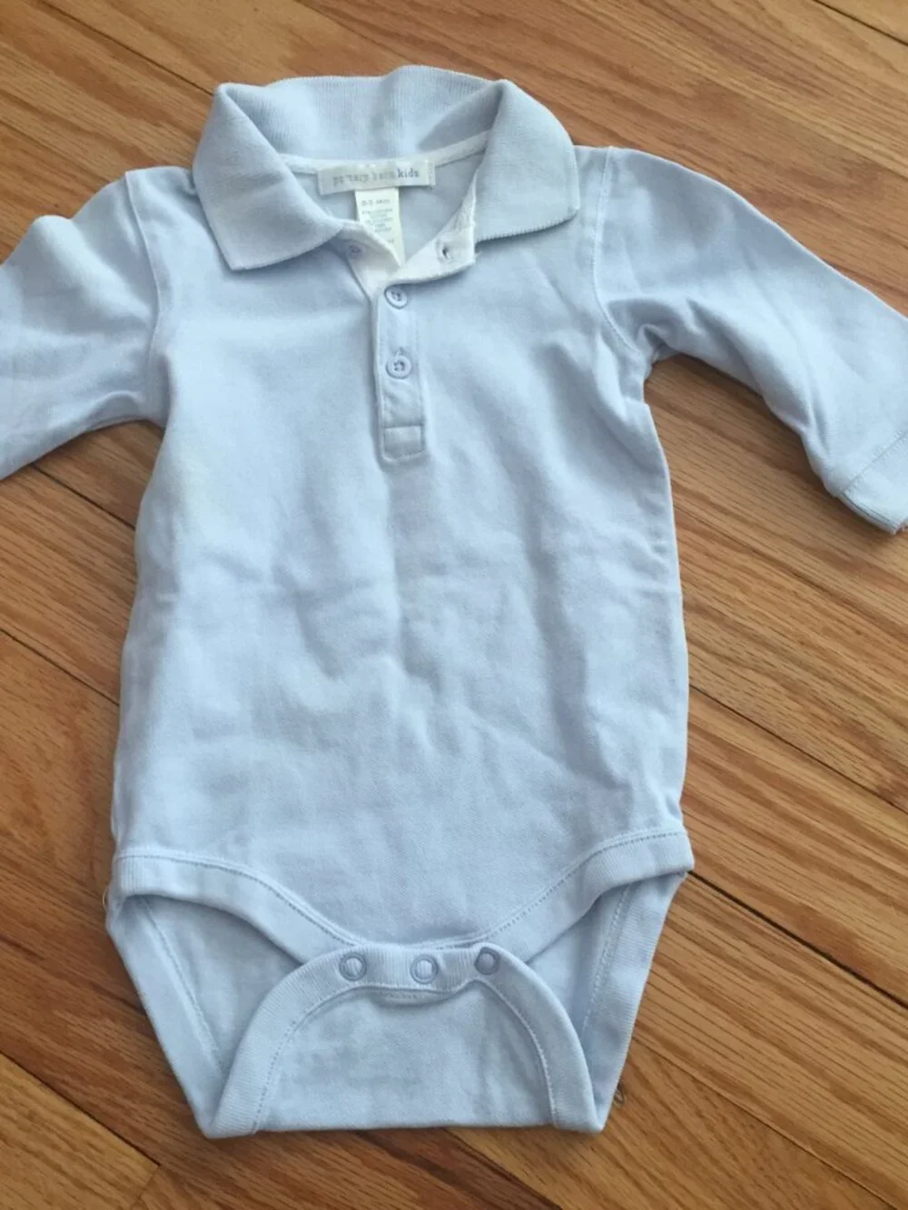 POTTERY BARN Kids one piece overall & sweater set, 0-6 M